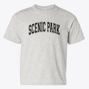 Scenic Park Elementary School Varsity Arch Youth T-shirt