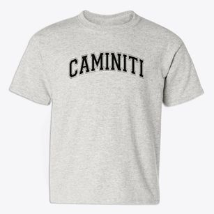 Caminiti Exceptional Center Varsity Arch Youth T-shirt