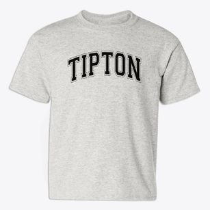 Tipton Bible Church School Varsity Arch Youth T-shirt