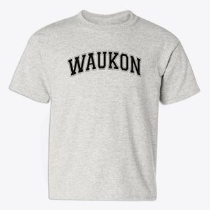 Waukon Senior High School Varsity Arch Youth T-shirt