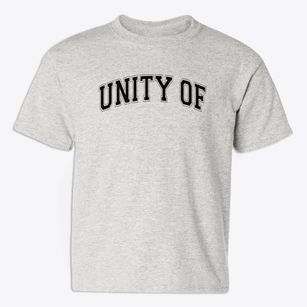 Unity School Of Creative Living Varsity Arch Youth T-shirt