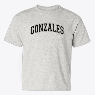 Gonzales Primary School Varsity Arch Youth T-shirt