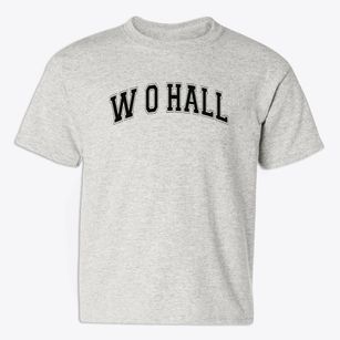 W O Hall Primary School Varsity Arch Youth T-shirt
