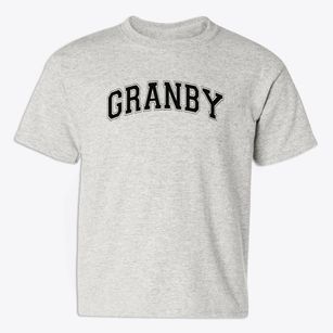 Granby Elementary School Varsity Arch Youth T-shirt