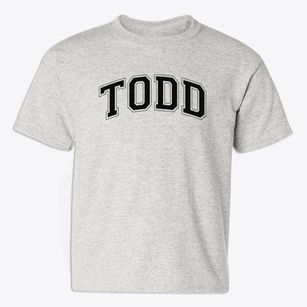 Todd Elementary School Varsity Arch Youth T-shirt