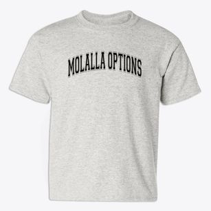 Molalla Alternative Options Varsity Arch Youth T-shirt