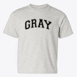Gray Collegiate Academy Varsity Arch Youth T-shirt
