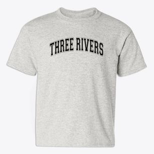 Three Rivers Elementary School Varsity Arch Youth T-shirt