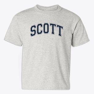 Scott Elementary School Varsity Arch Youth T-shirt