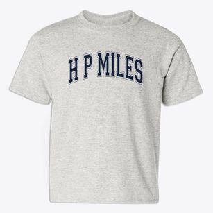 H P Miles Middle School Varsity Arch Youth T-shirt