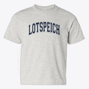 Lotspeich Elementary School Varsity Arch Youth T-shirt