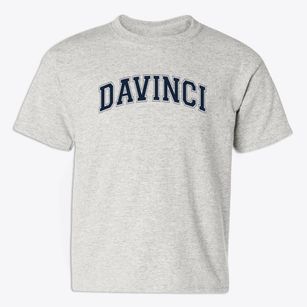 Davinci Academy Of Science & The Arts Varsity Arch Youth T-shirt
