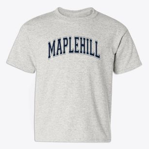 Maplehill School And Farm Varsity Arch Youth T-shirt