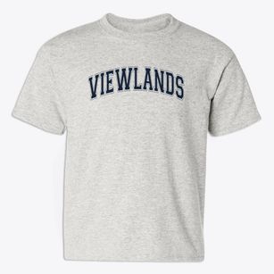 Viewlands Elementary School Varsity Arch Youth T-shirt