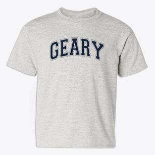 Geary Elementary School Varsity Arch Youth T-shirt