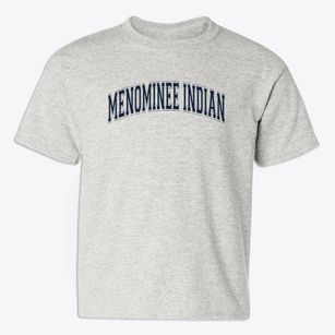 Menominee Indian High School Varsity Arch Youth T-shirt