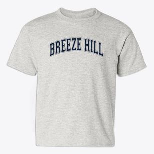Breeze Hill Elementary School Varsity Arch Youth T-shirt