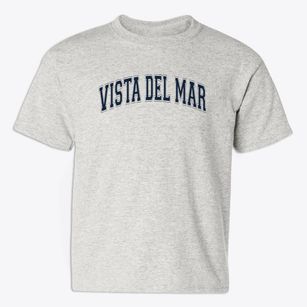 Vista Del Mar Middle School Varsity Arch Youth T-shirt