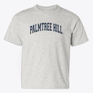 Palmtree Hill Elementary School Varsity Arch Youth T-shirt
