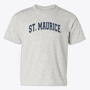 St Maurice Parish Varsity Arch Youth T-shirt