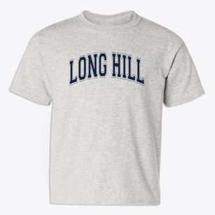 Long Hill Elementary School Varsity Arch Youth T-shirt