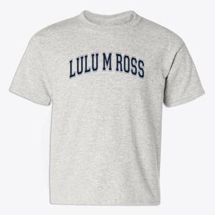Lulu M Ross Elementary School Varsity Arch Youth T-shirt