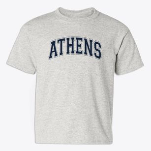 Athens Montessori School Varsity Arch Youth T-shirt
