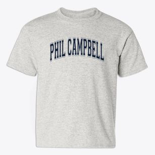 Phil Campbell Elementary School Varsity Arch Youth T-shirt