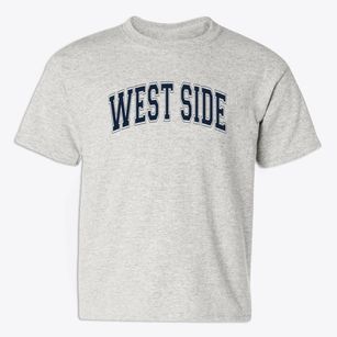 West Side Elementary School Varsity Arch Youth T-shirt