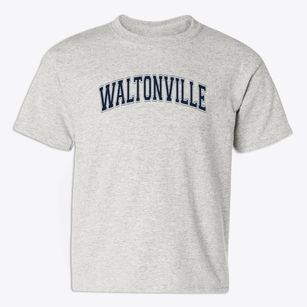 Waltonville High School Varsity Arch Youth T-shirt