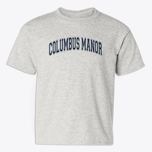Columbus Manor Elementary School Varsity Arch Youth T-shirt