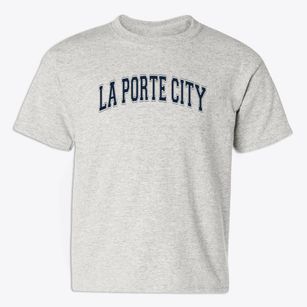 La Porte City Elementary School Varsity Arch Youth T-shirt