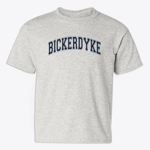 Bickerdyke Elementary School Varsity Arch Youth T-shirt