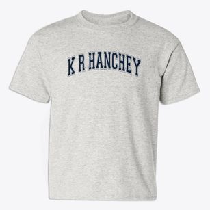 K R Hanchey Elementary School Varsity Arch Youth T-shirt