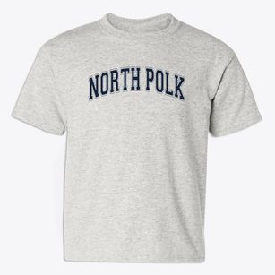 North Polk Elementary School Varsity Arch Youth T-shirt