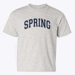 Spring Bilingual Montessori Academy Varsity Arch Youth T-shirt
