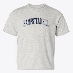Hampstead Hill Elementary School #47 Varsity Arch Youth T-shirt