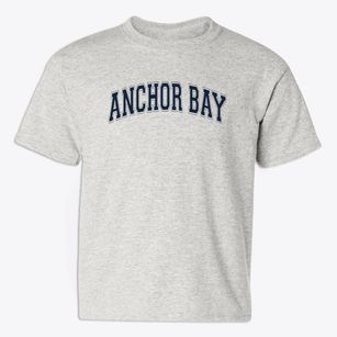 Anchor Bay Preschool Varsity Arch Youth T-shirt