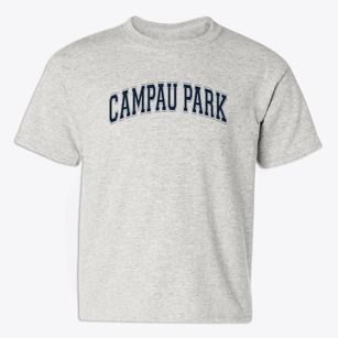 Campau Park Elementary School Varsity Arch Youth T-shirt