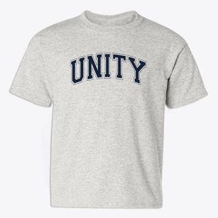 Unity Alternative School Varsity Arch Youth T-shirt