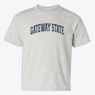 Gateway State School Varsity Arch Youth T-shirt