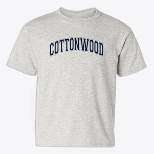 Cottonwood Elementary School Varsity Arch Youth T-shirt