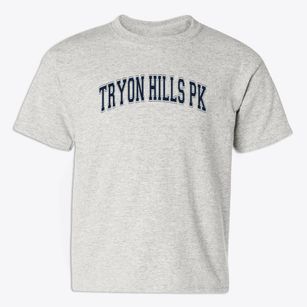 Tryon Hills Pk Center Varsity Arch Youth T-shirt