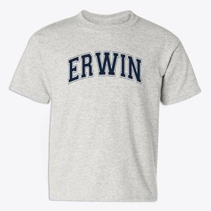 Erwin Montessori School Varsity Arch Youth T-shirt