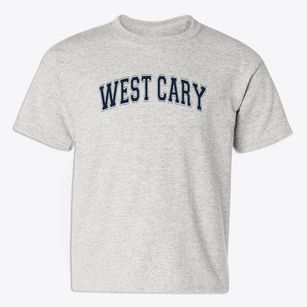 West Cary Middle School Varsity Arch Youth T-shirt