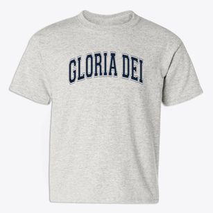 Gloria Dei Montessori School Varsity Arch Youth T-shirt