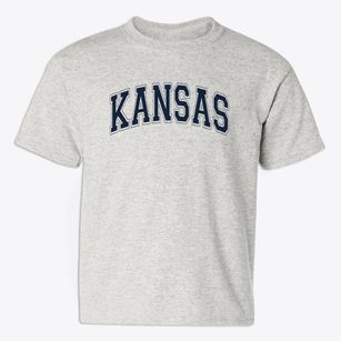 Kansas Elementary School Varsity Arch Youth T-shirt