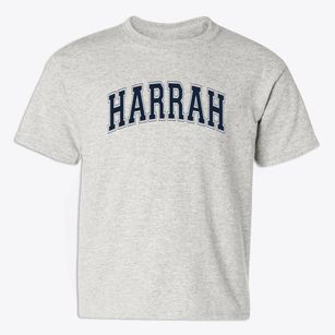 Harrah High School Varsity Arch Youth T-shirt