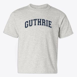 Guthrie Junior High School Varsity Arch Youth T-shirt