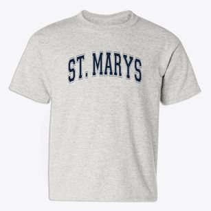 St Marys Byzantine Catholic Church Varsity Arch Youth T-shirt